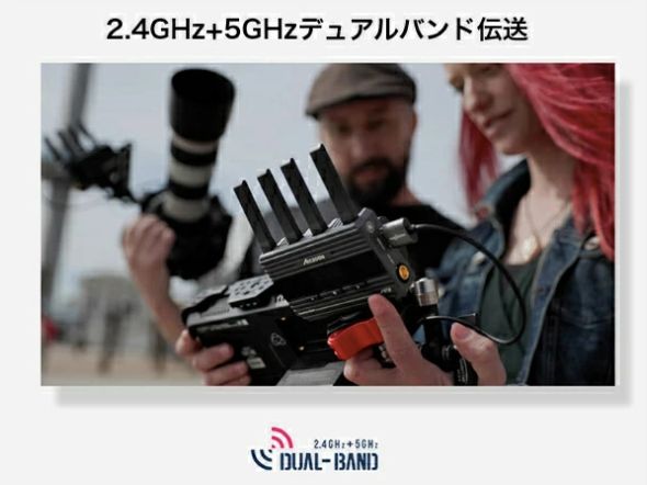 AccsoonがCineView Quadワイヤレス映像伝送システム＜送信機