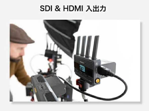 AccsoonがCineView Quadワイヤレス映像伝送システム＜送信機