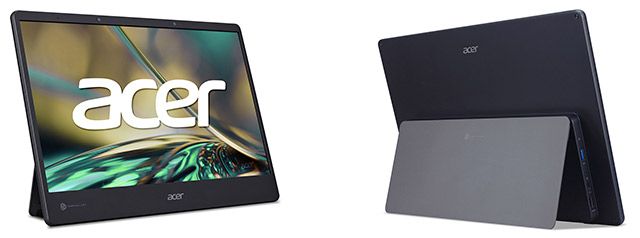 モニターでも裸眼による3D立体視を実現、15.6インチ4KモニターAcer