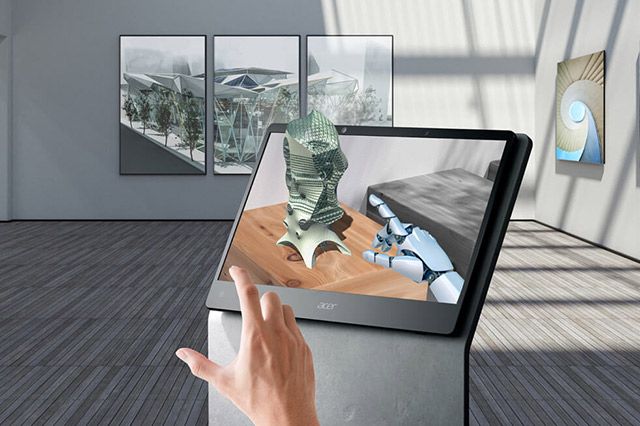 超美品 Acer ASV15-1BP 4K 裸眼3D 15.6型モニター ASV15-1BP Acer SpatialLabs View Pro (15.6型/3840×2160/HDMI2.0