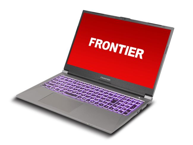 【ゲーミングPC・◆NVIDIA GeForce RTX 3050 Ti Laptop GPU搭載 】◆ FRONTIER FRVN715 / 15.6型 ◆ 超速16CPU ・Core i7-11800H / 新品SSD 512GB / メモリ32GB◆ Windows 11 Pro /サービス 正規 Office インテル第12世代CPU×GeForce RTX 3050 Laptop GPU搭載15.6型