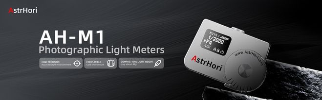 AstrHori「露出計ライトメーターAH-M1」発売、有機EL