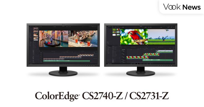 EIZO、映像制作向けカラーモード搭載の27型モニター「ColorEdge CS2740