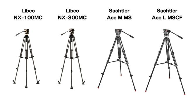 ミラーレス動画用三脚の決定版 〜Sachtler Ace & Libec NXシリーズ比較