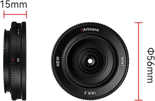 新発売】七工匠 18mm F6.3Ⅱ 小型＆軽量 8500円しないレンズ｜イン
