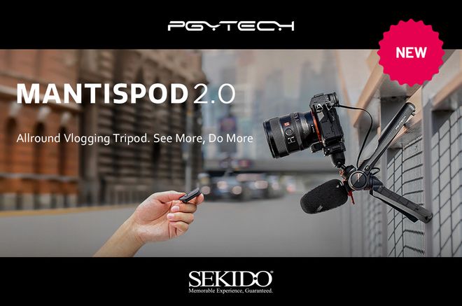 独創的な自撮り／Vlog撮影ができるスマホ・ミラーレス対応の撮影ツール