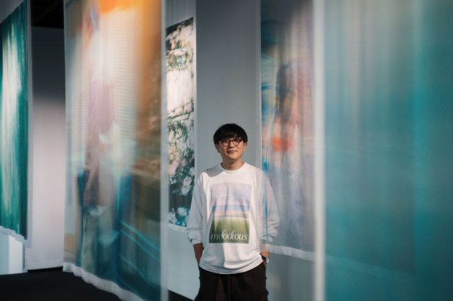 映像クリエイター林 響太朗さんの初の作品展に対する独自の向き合い方