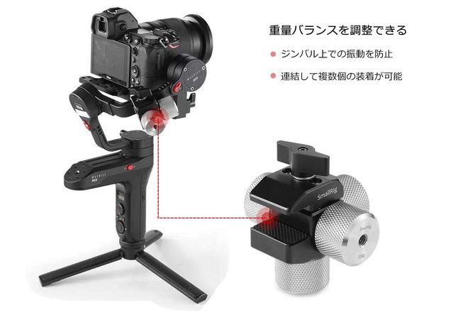 RONIN-SCは、Blackmagic Pocket Cinema Camera 4Kをアダプターなしで