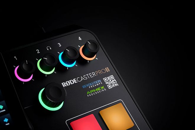 RODE RØDECaster Pro II オーディオプロダクションスタジオ RØDECaster Pro II | Integrated Audio Production Studio | RØDE (JP)