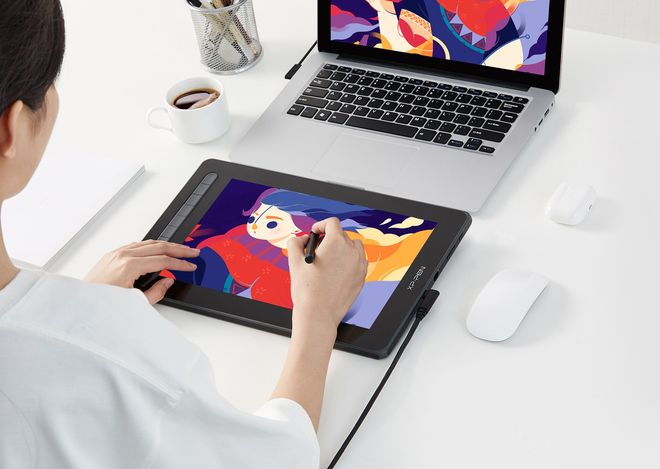 ミンタブモバイル☆13.3インチ☆液晶ペンタブレット☆新品未使用未開封☆ サンコー、39,800円の13.3型フルHD液晶ペンタブレット「ミンタブ